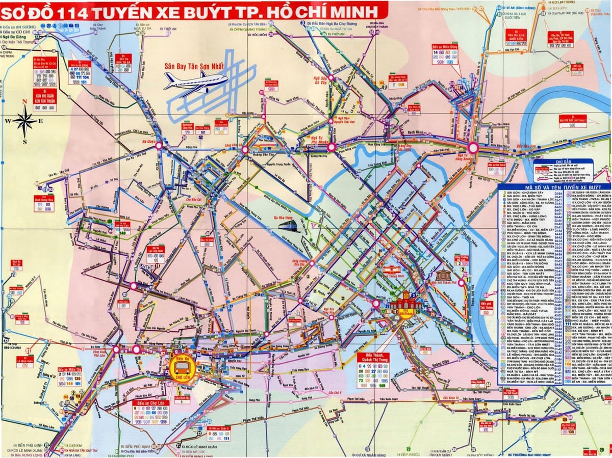 saigon carrer mapa
