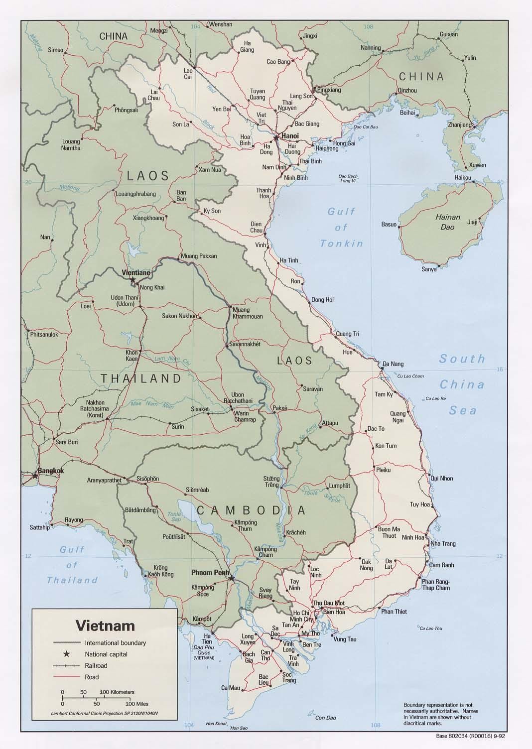 Mapa de la ciutat de ho chi minh port