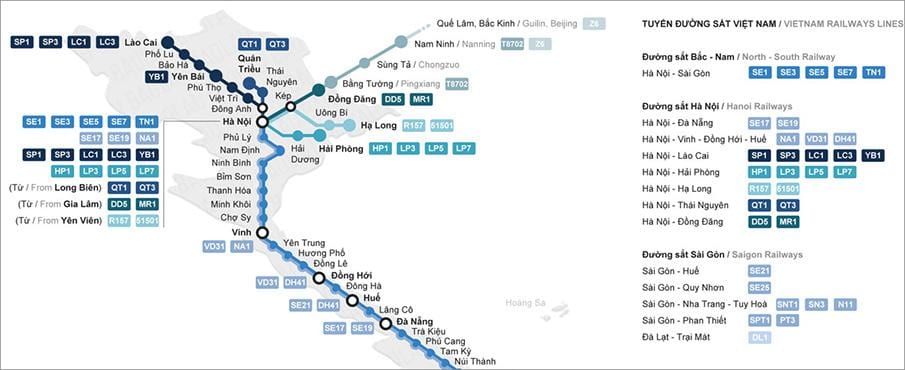 estació de tren de la ciutat de ho chi minh city mapa