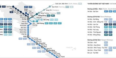 Estació de tren de la ciutat de ho chi minh city mapa