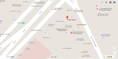 Mapa de saigon plaça